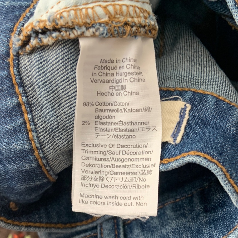 Madewell Blue High-Rise Denim Shorts - Picture 7 of 7